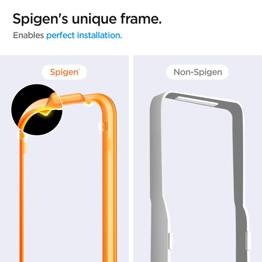Spigen Glass tR AlignMaster 2st Skärmskydd till Samsung Galaxy A55