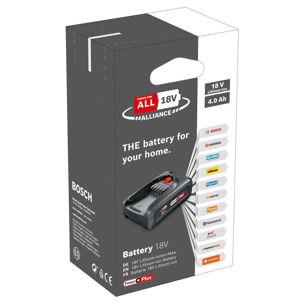 Bosch PBA 18V batteri 4Ah Power Plus Li-ion – Original
