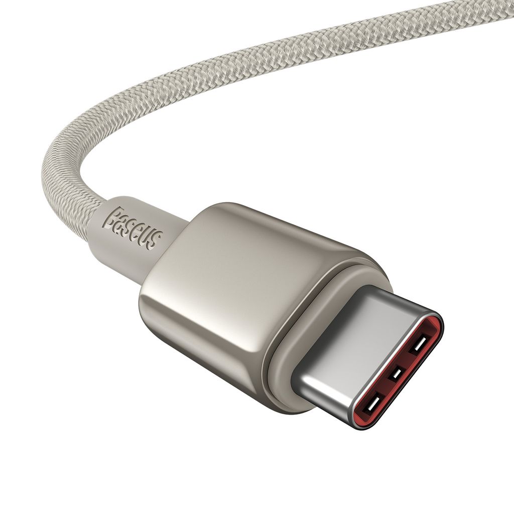 Baseus Tungsten Gold USB-C / USB-C kabel 100W 1m - guld