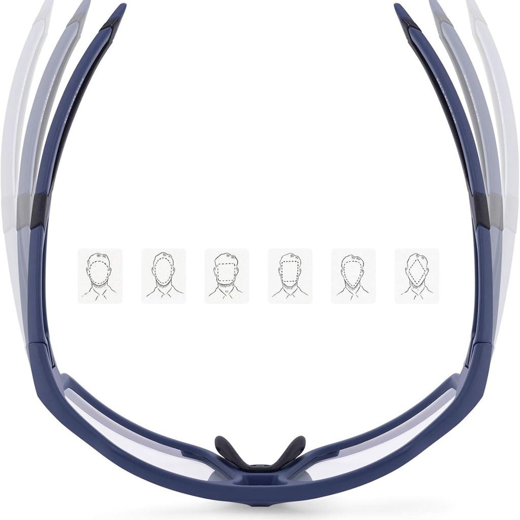 Rockbros SP216BL Fotokromatiske UV400 Sykkelbriller - Blå