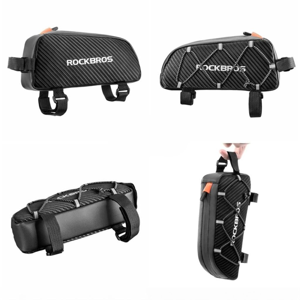 Rockbros 039BK Ramväska för cykel 1L – Svart