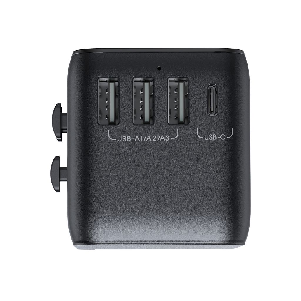 Joyroom JR-TCW01 reiseadapter universal 17W – Svart