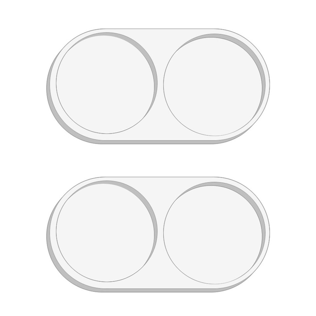 Samsung Galaxy Z Flip8 Linsebeskyttelse 3D Hærdet Glas 2-pak