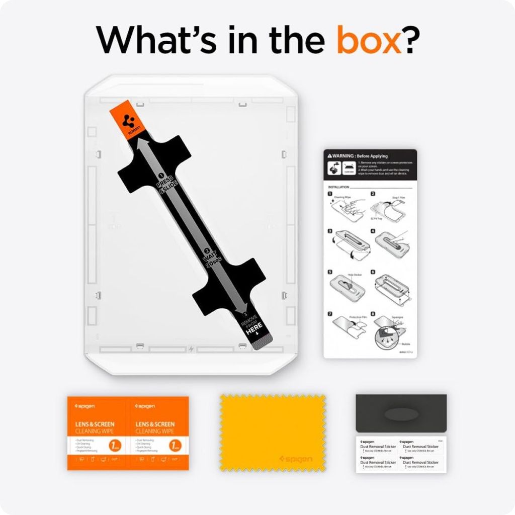 Spigen Glas.tR EZ Fit Skærmbeskyttelse til iPad Pro 13" 2024