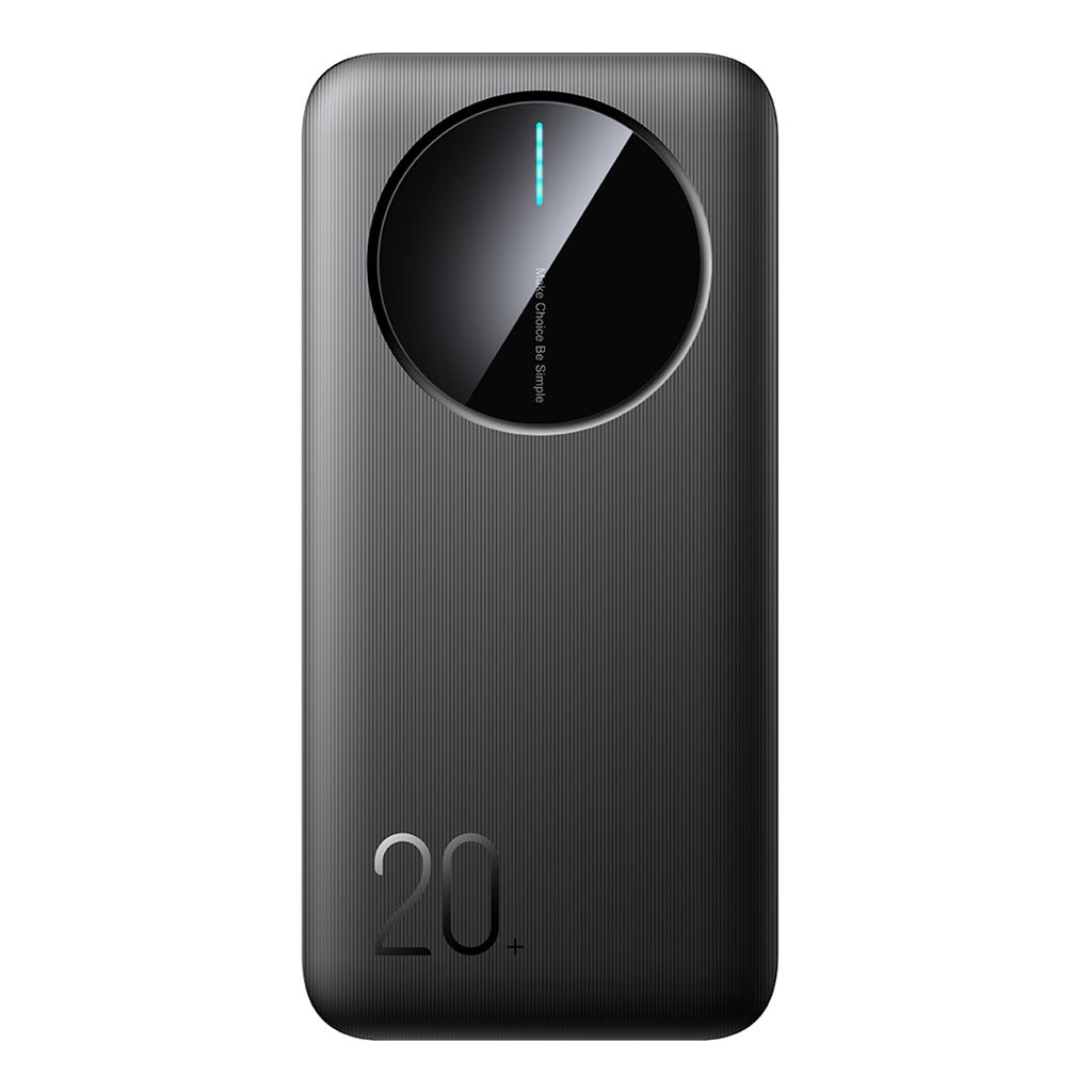 Joyroom Varavirtalähde 20000mAh, 3 porttia (USB-A, USB-C) - Musta