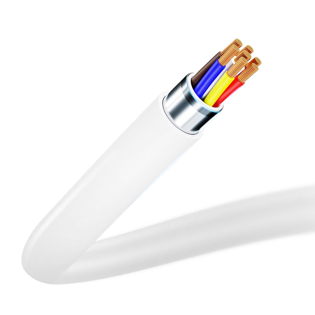 3mk Hyper Cable USB-C / USB-C 100W 1,2m – hvit