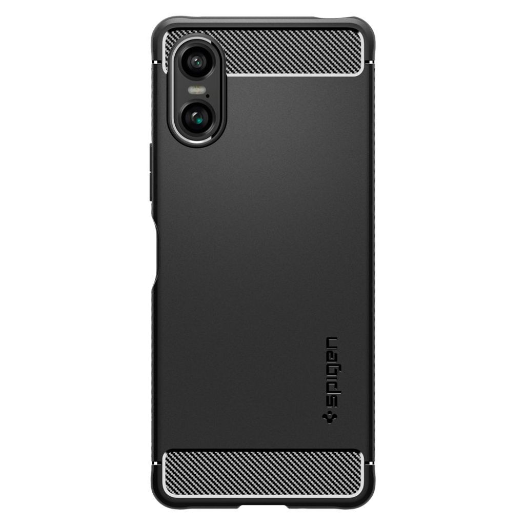 Spigen Rugged Armor Cover til Sony Xperia 10 VI - Matte Black