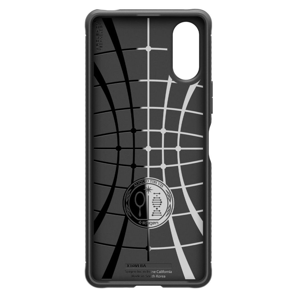 Spigen Rugged Armor Cover til Sony Xperia 10 VI - Matte Black