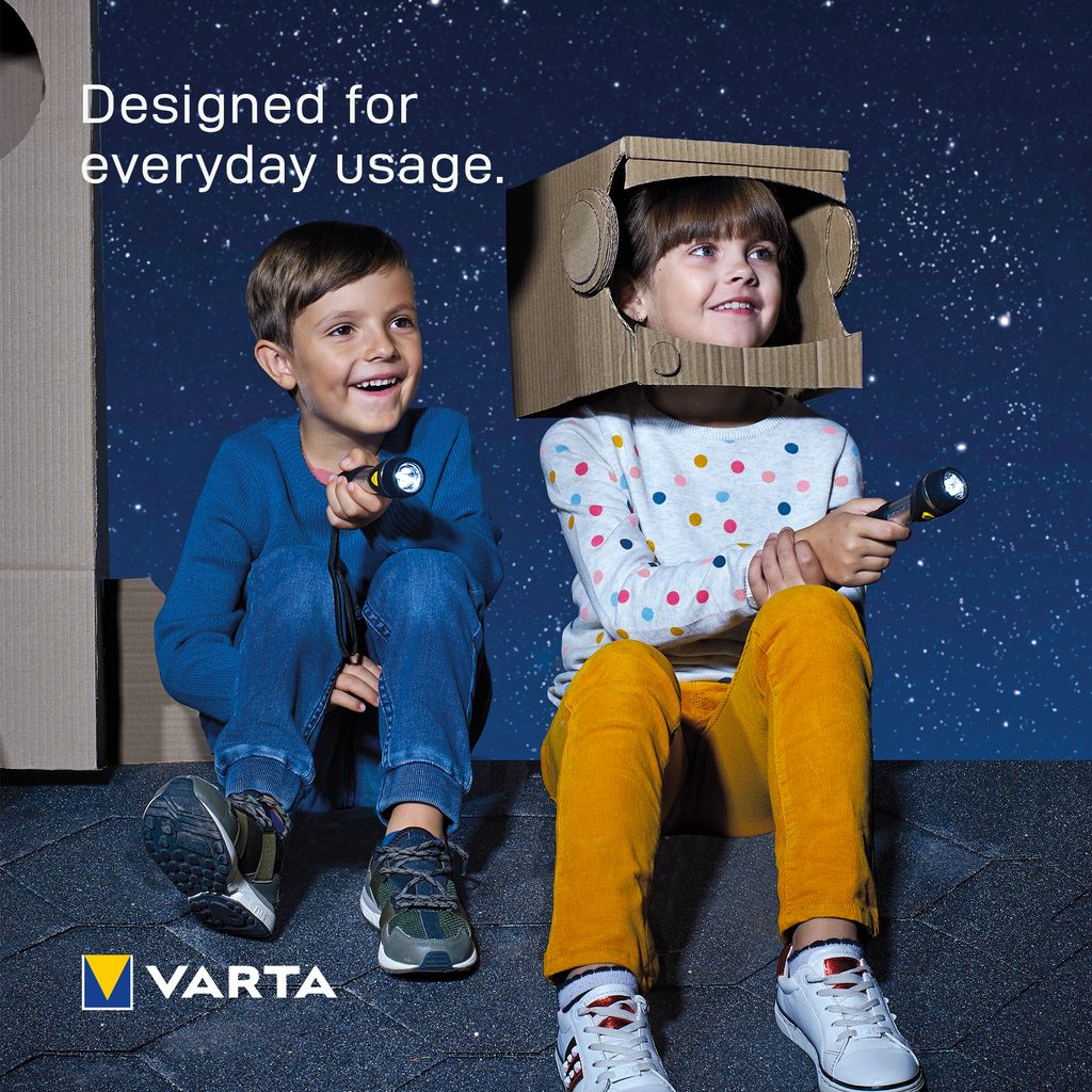 VARTA Day Light nøkkelring lommelykt LED 12Lm