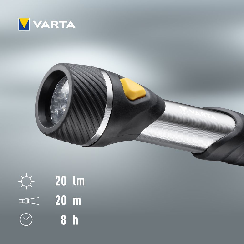 VARTA Day Light Multi LED F10 lommelykt 30Lm