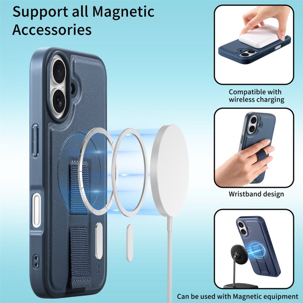 CASENEO iPhone 16 Plus Case with MagSafe - Blue