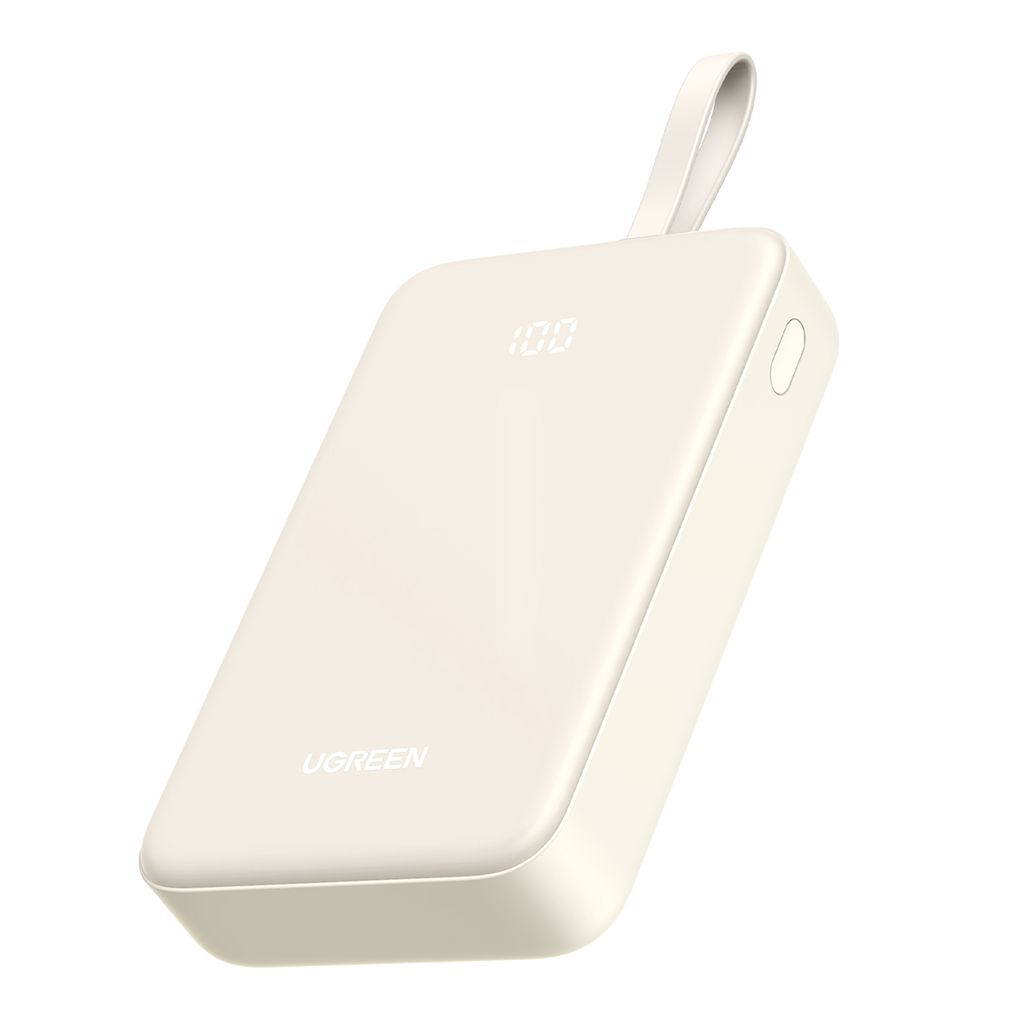 Ugreen PB505 powerbank 20000mAh USB-C USB-A – hvit