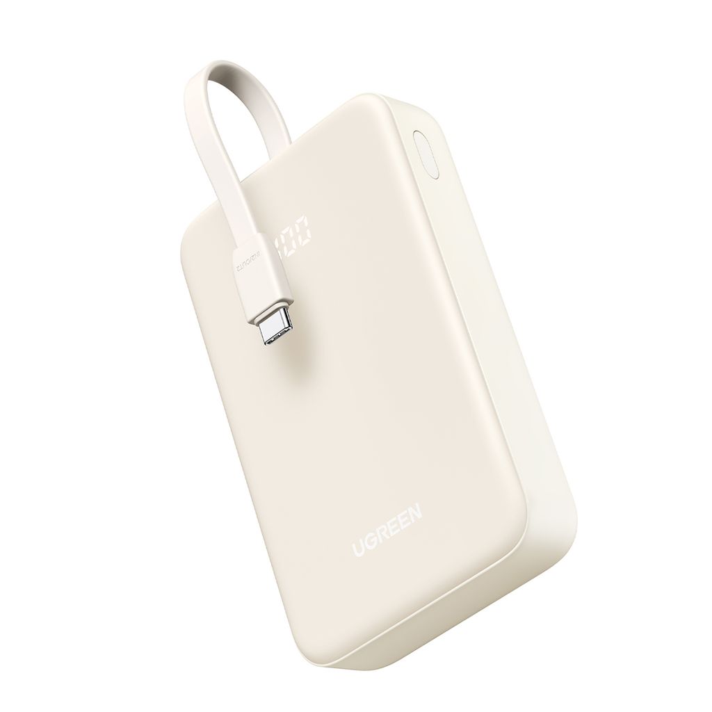 Ugreen PB505 powerbank 20000mAh USB-C USB-A – hvit