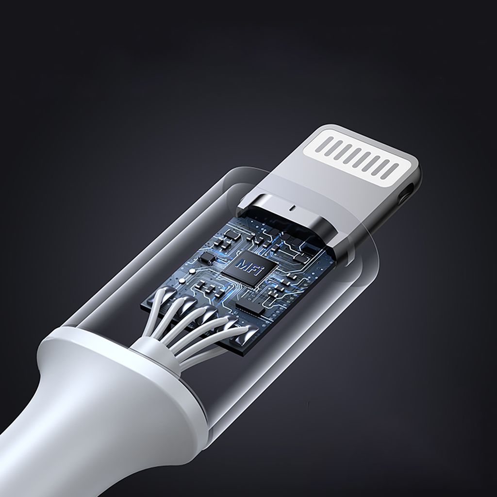 Ugreen US304 70523 USB-C til Lightning kabel 1m - sølv