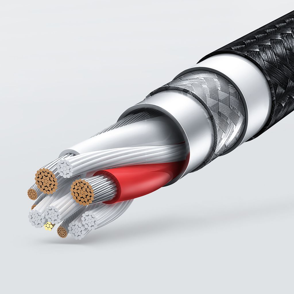 Ugreen US199 60158 USB-A / Lightning MFi-kabel 2m - svart