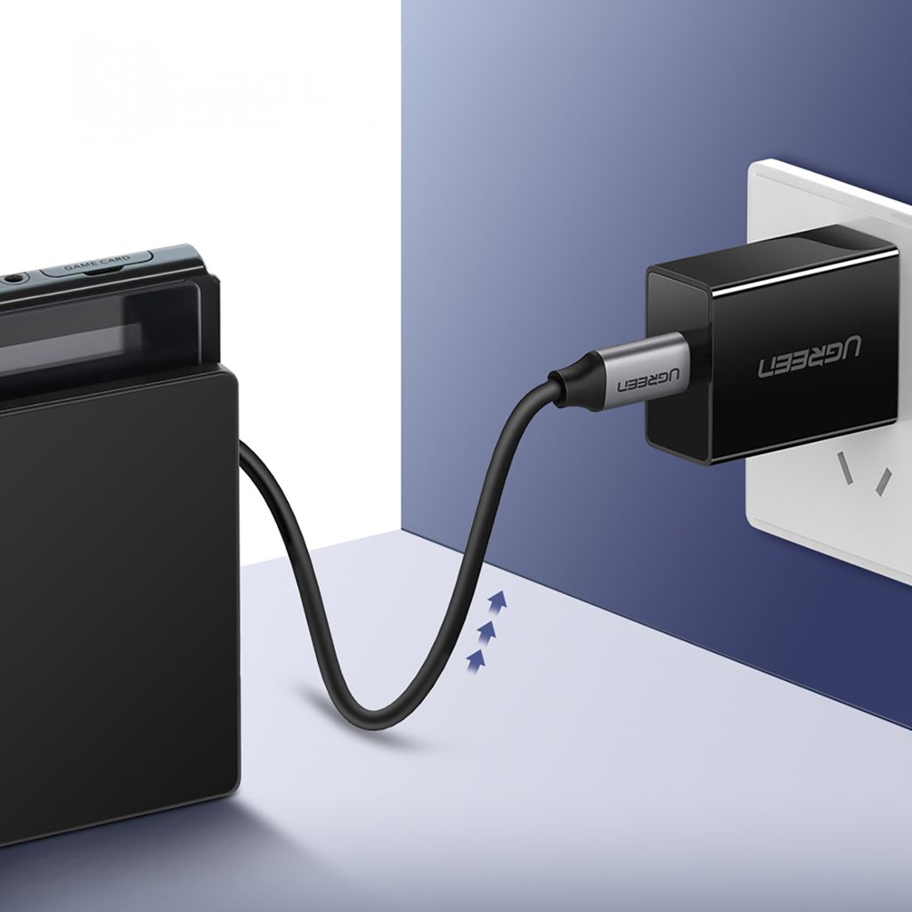 Ugreen US161 50751 USB-C 3.1-kabel 1,5m – grå