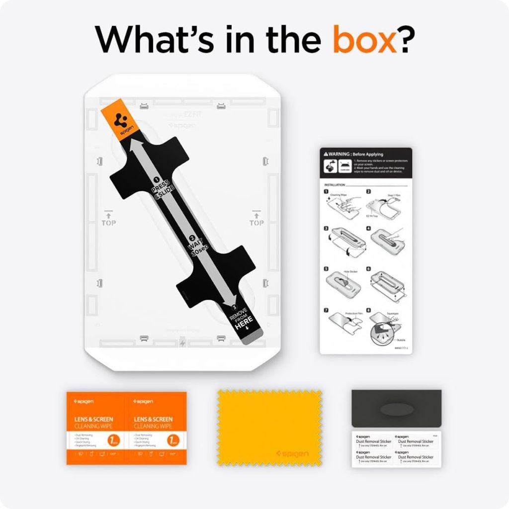 Spigen Glas.tR EZ Fit Näytönsuoja iPad Air 11" 2024