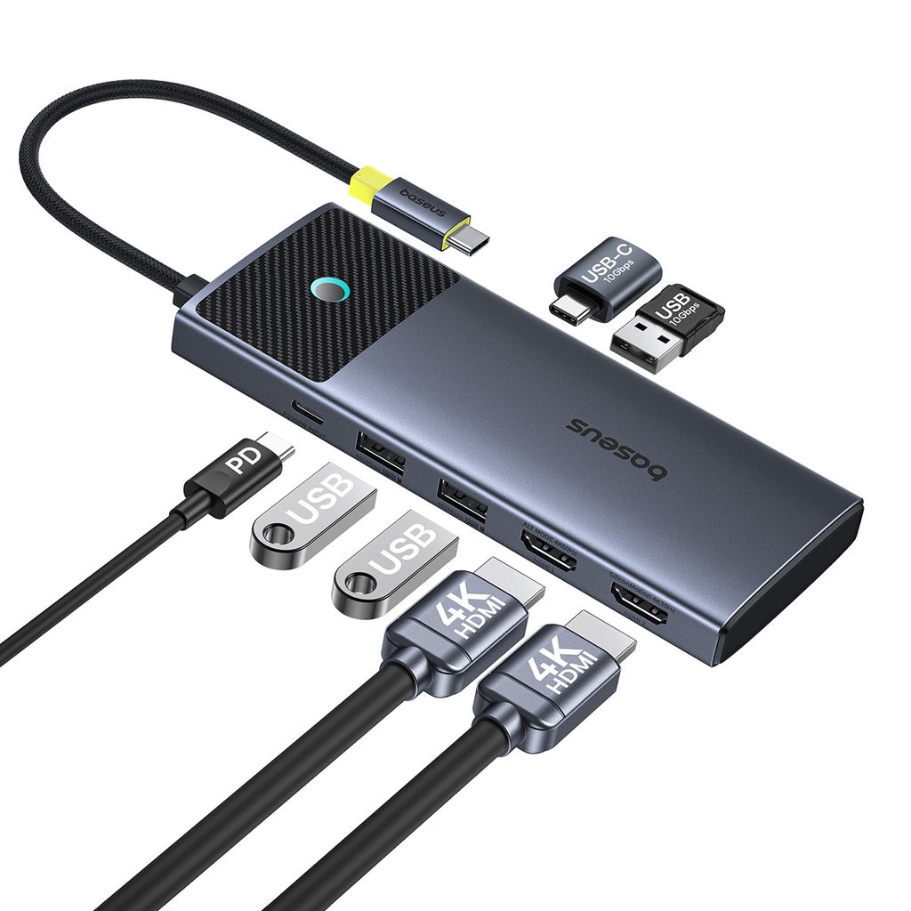 Baseus Metal Gleam Series II 7in1 USB-C hub