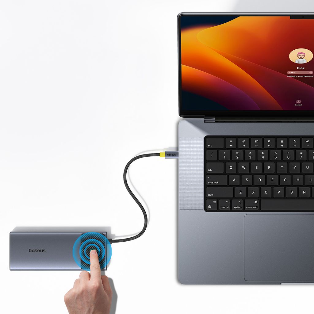 Baseus Metal Gleam Series II 7in1 USB-C hub