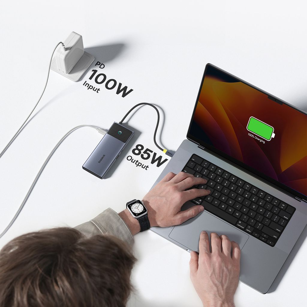 Baseus Metal Gleam Series II 7in1 USB-C hub