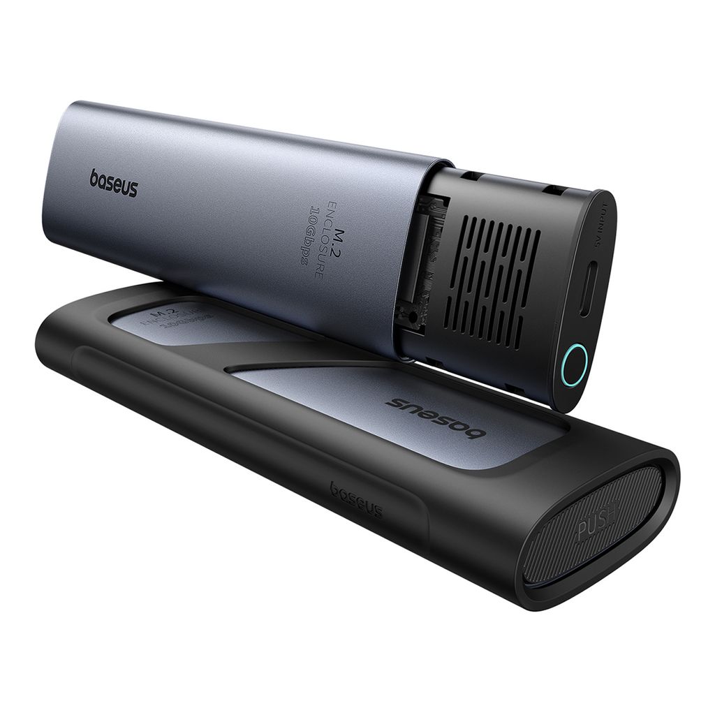 Baseus FlyJoy M.2 NVMe 10Gb/s SSD caddy - grå