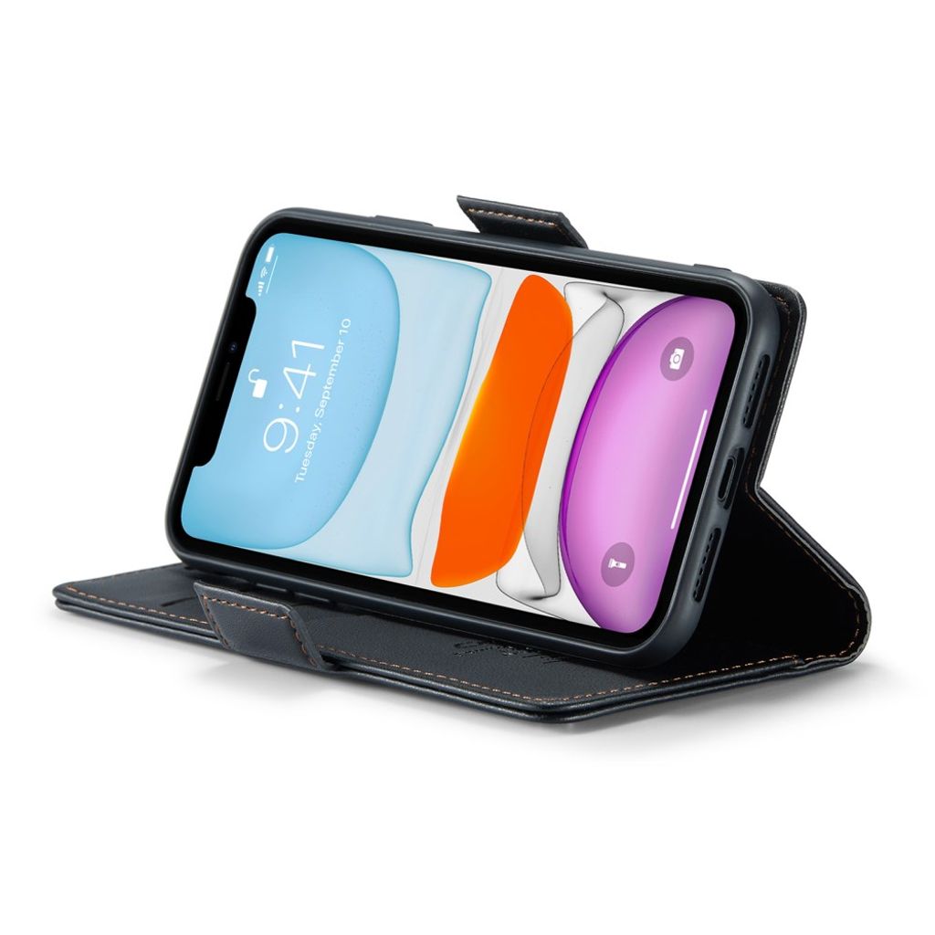 CASEME iPhone 11 Etui med Kortplads - Sort