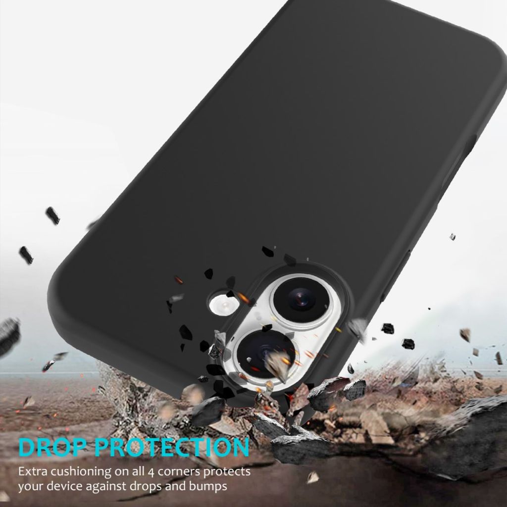 iPhone 17 Silicone Phone Case - Black
