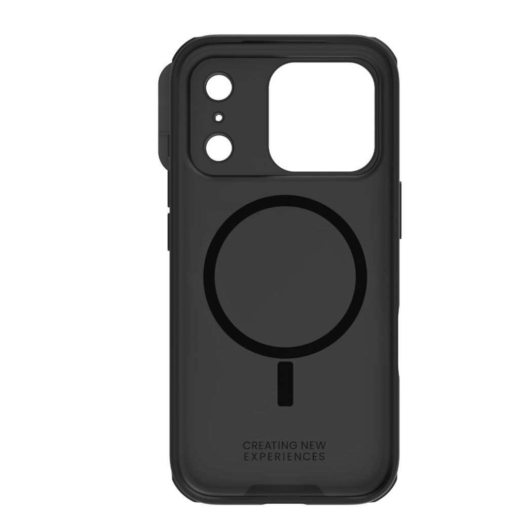 NILLKIN iPhone 18 Pro/17 Pro MagSafe-deksel med kamera-deksel – Svart