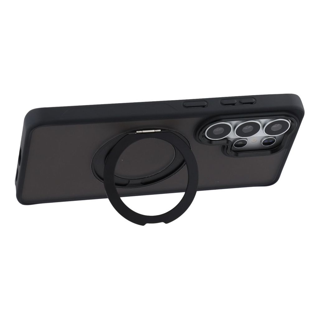 Samsung Galaxy S26 Ultra MagSafe Deksel med ringstativ - Svart