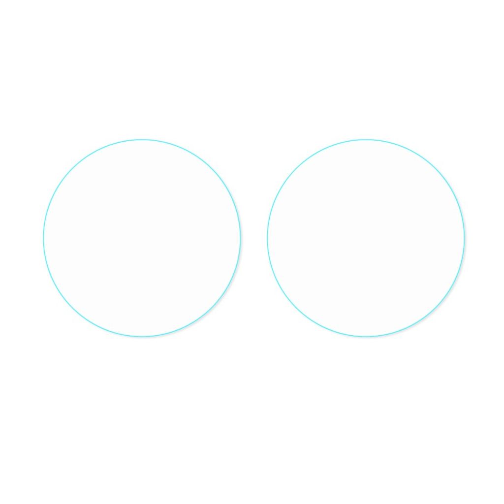 HAT PRINCE Kameralinse Skærmbeskyttelse til iPhone XR 2 stk – Gennemsigtig