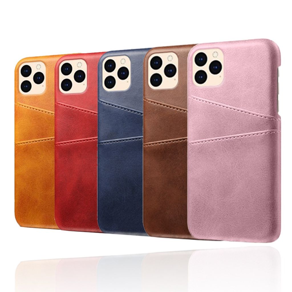 KSQ iPhone 12 Mini Cover med Kortplads - Sort