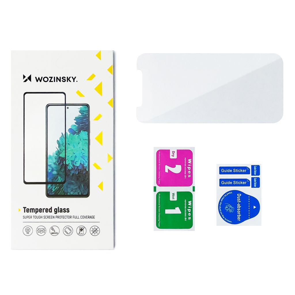 Wozinsky Herdet glass Skjermbeskytter till iPhone 16 Pro Max/17 Pro Max/18 Pro Max