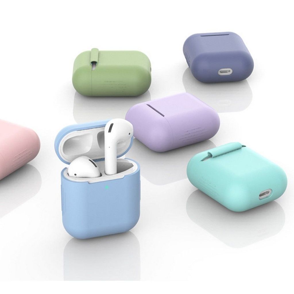 Tech-Protect Icon Cover til AirPods 1 / 2 - Sort