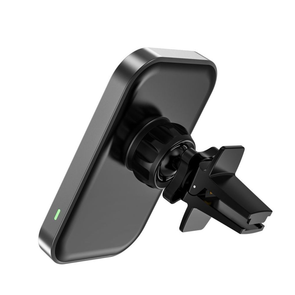 Tech-Protect CW19 MagSafe magnetisk bilholder med 15W trådløs oplader - sort