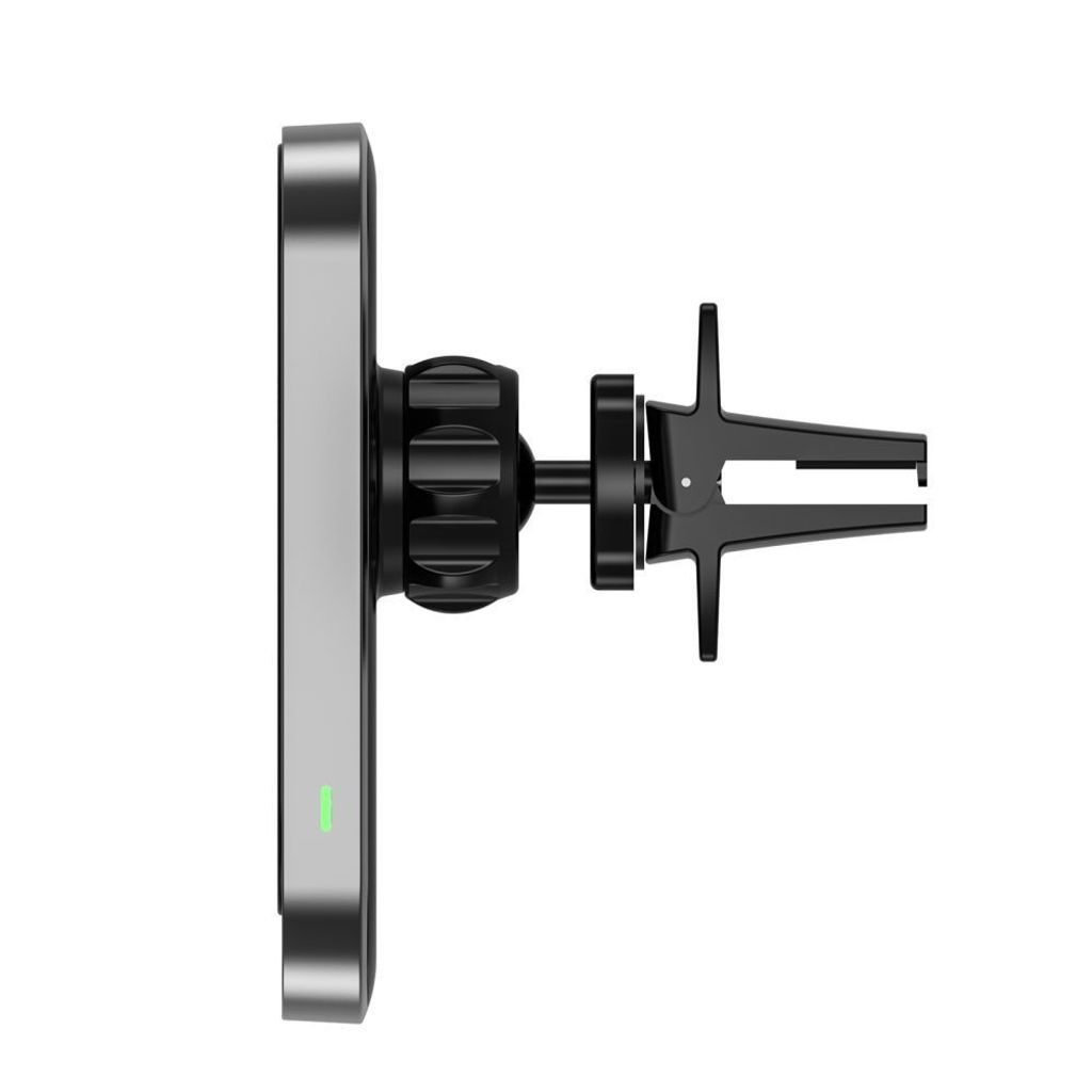 Tech-Protect CW19 MagSafe magnetisk bilholder med 15W trådløs oplader - sort