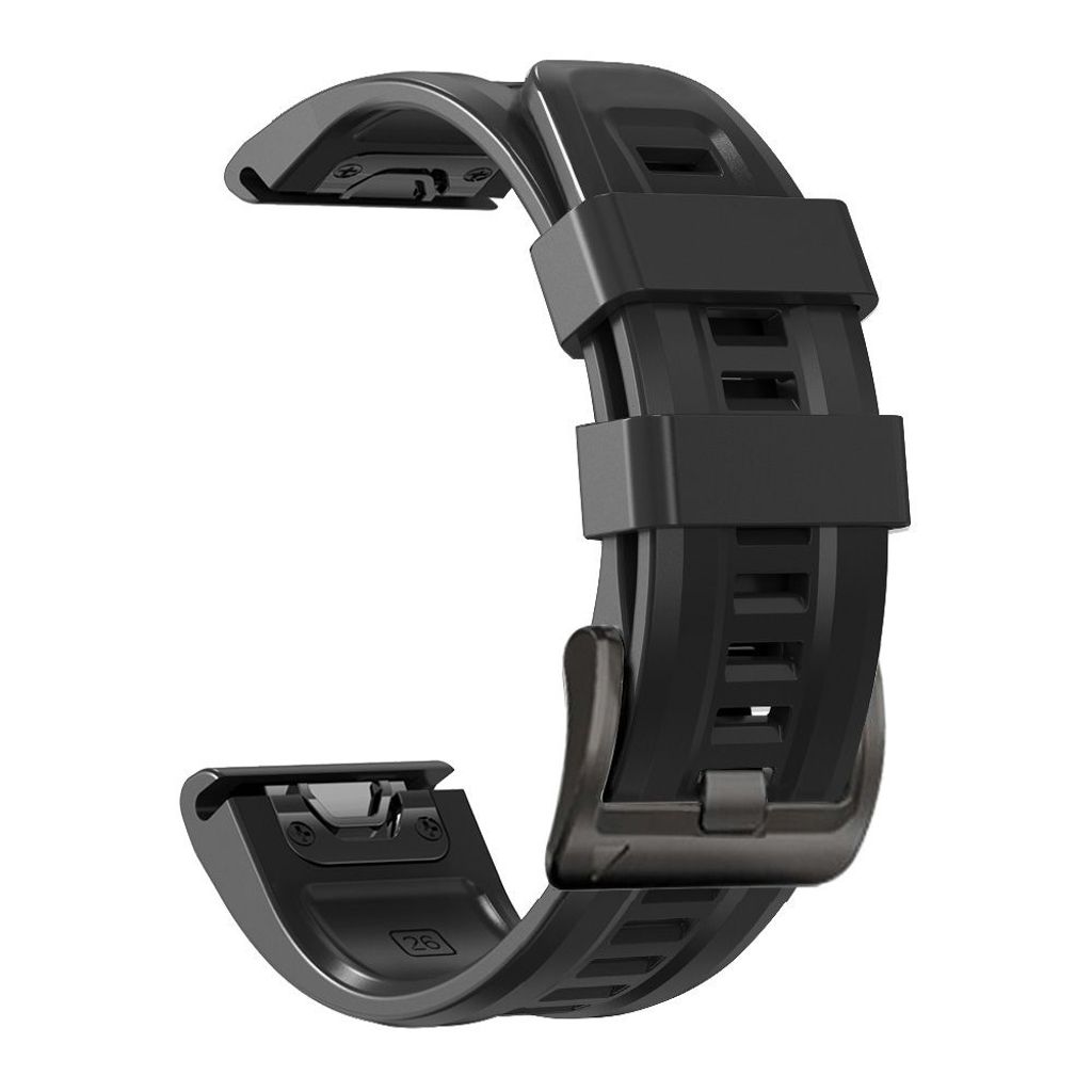 Tech-Protect IconBand Klokkereim til Garmin Fenix 5/6/6 Pro/7 - Svart