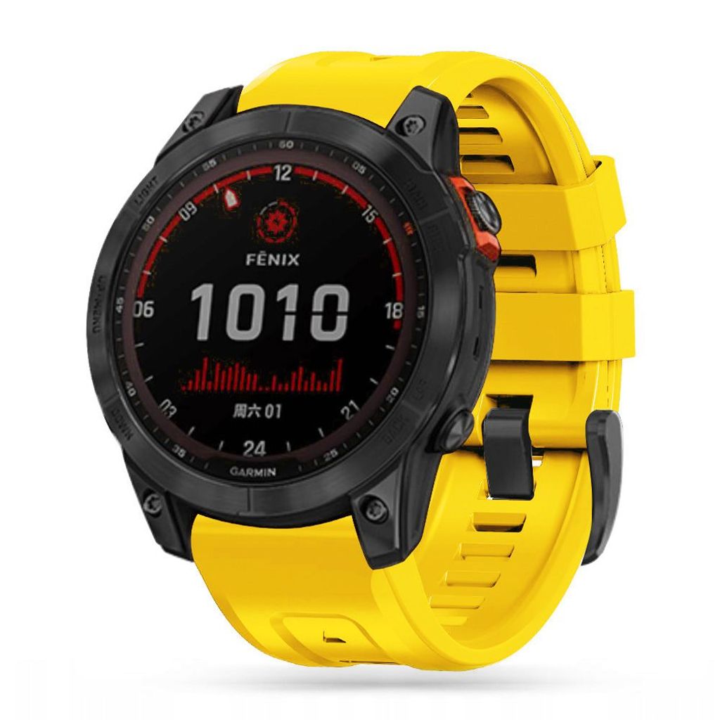 Tech-Protect IconBand Klokkereim til Garmin Fenix 5/6/6 Pro/7 - Gul