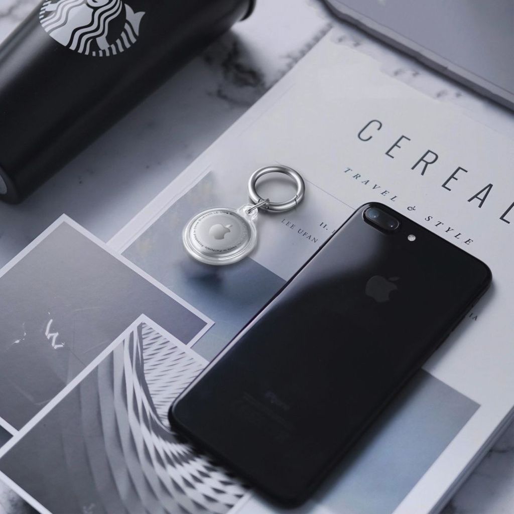 Tech-Protect Icon Cover til Apple AirTag – Gennemsigtig