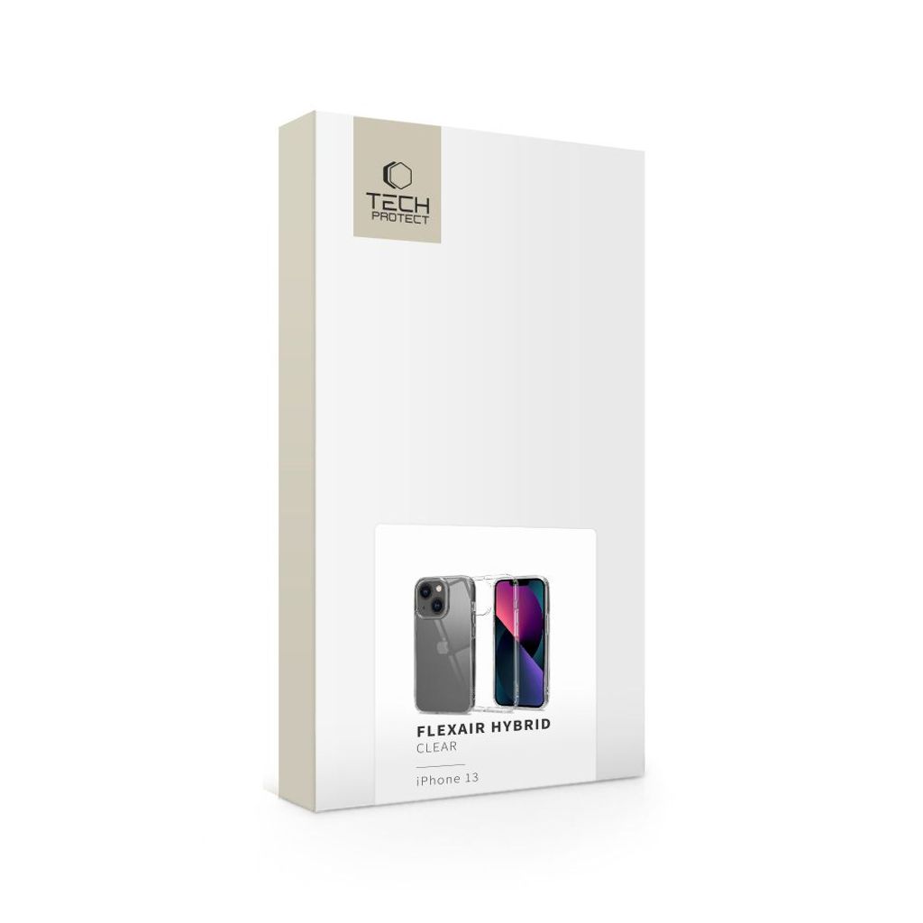 Tech-Protect FlexAir Hybrid Case for iPhone 13 - Transparent