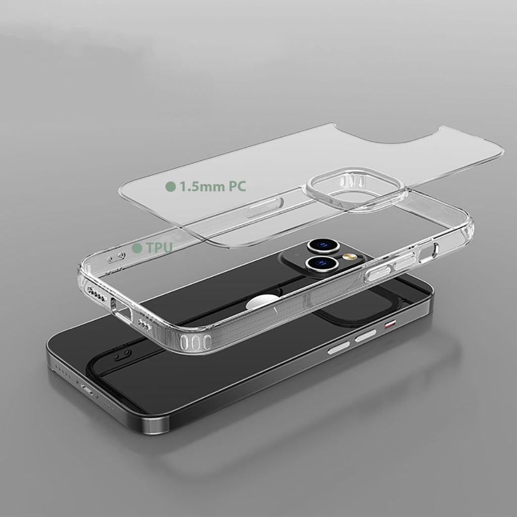 Tech-Protect FlexAir Hybrid Case for iPhone 14 - Transparent