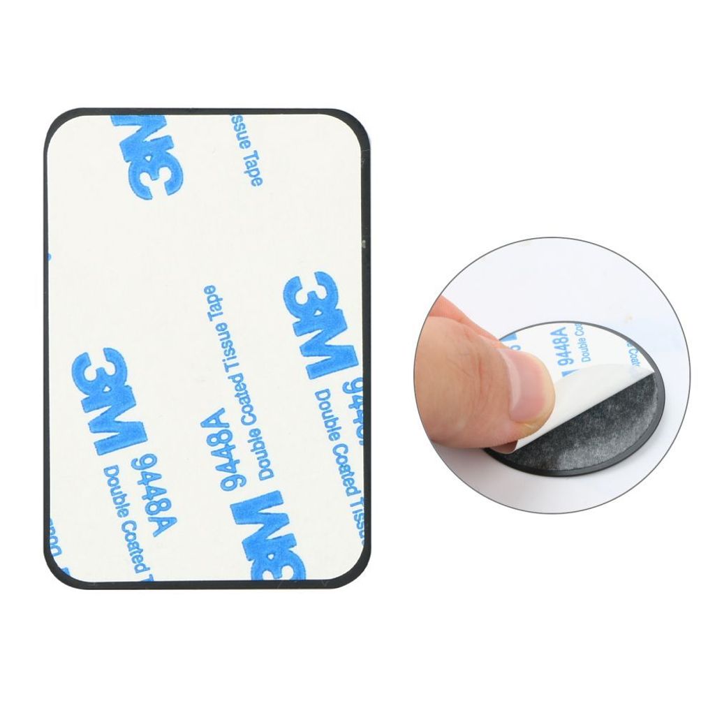 Tech-Protect MetalPlate magnetiske plader til bilholder – sort (4 stk)