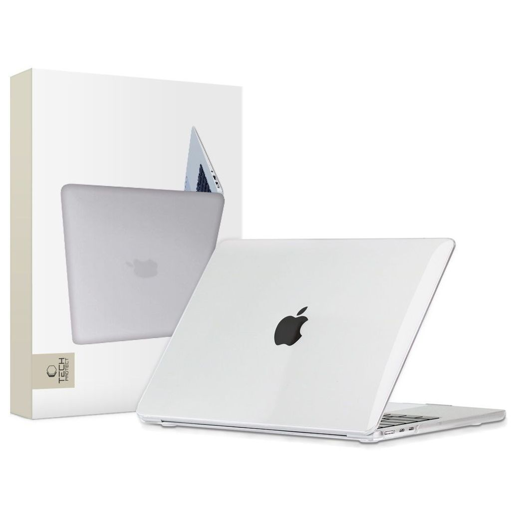 Tech-Protect MacBook Air 13 M2/M3 SmartShell Case – Transparent