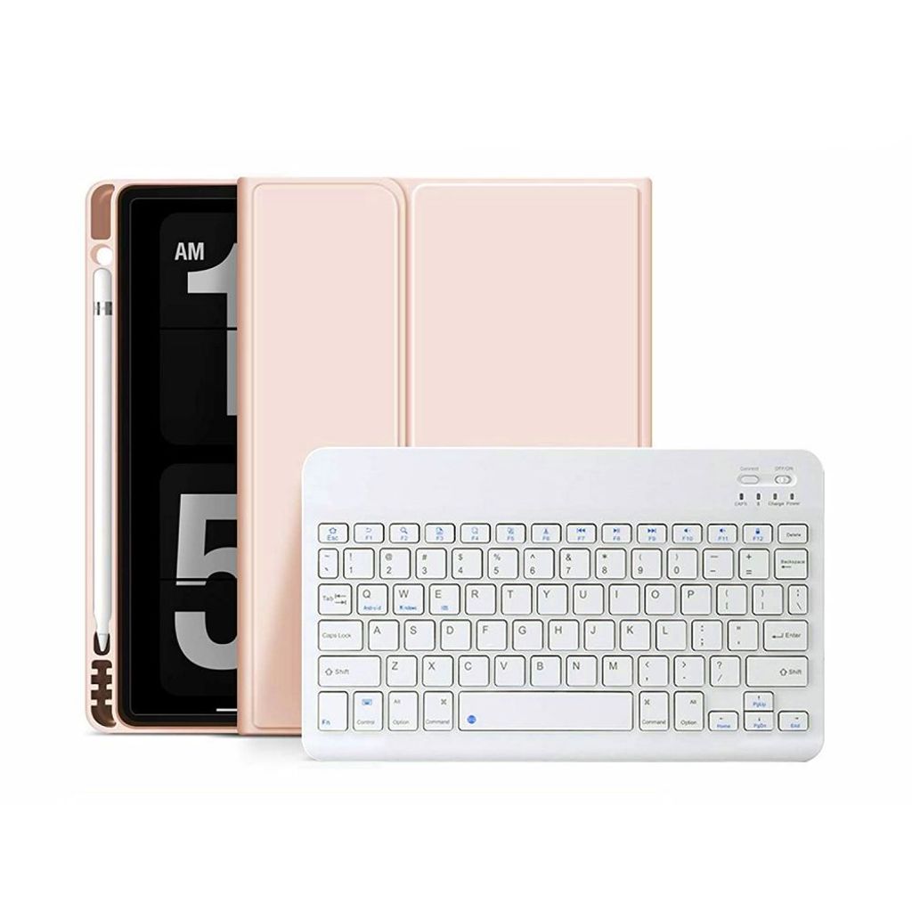 Tech-Protect SC Pen Tangentbord Fodral till iPad 10.9" 2022 - Rosa