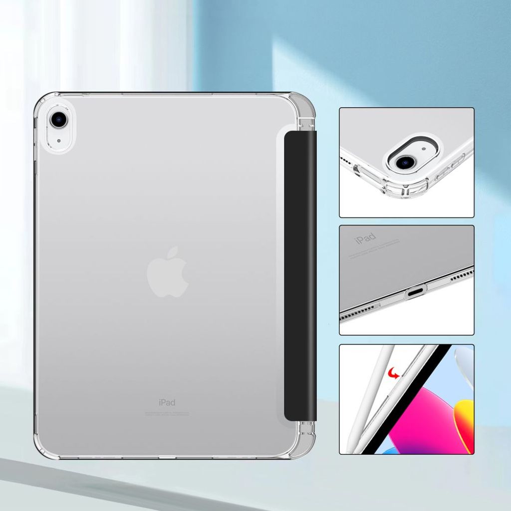 Tech-Protect SC Pen Hybrid Kotelo iPad 10th Gen 2022 10.9" - Musta