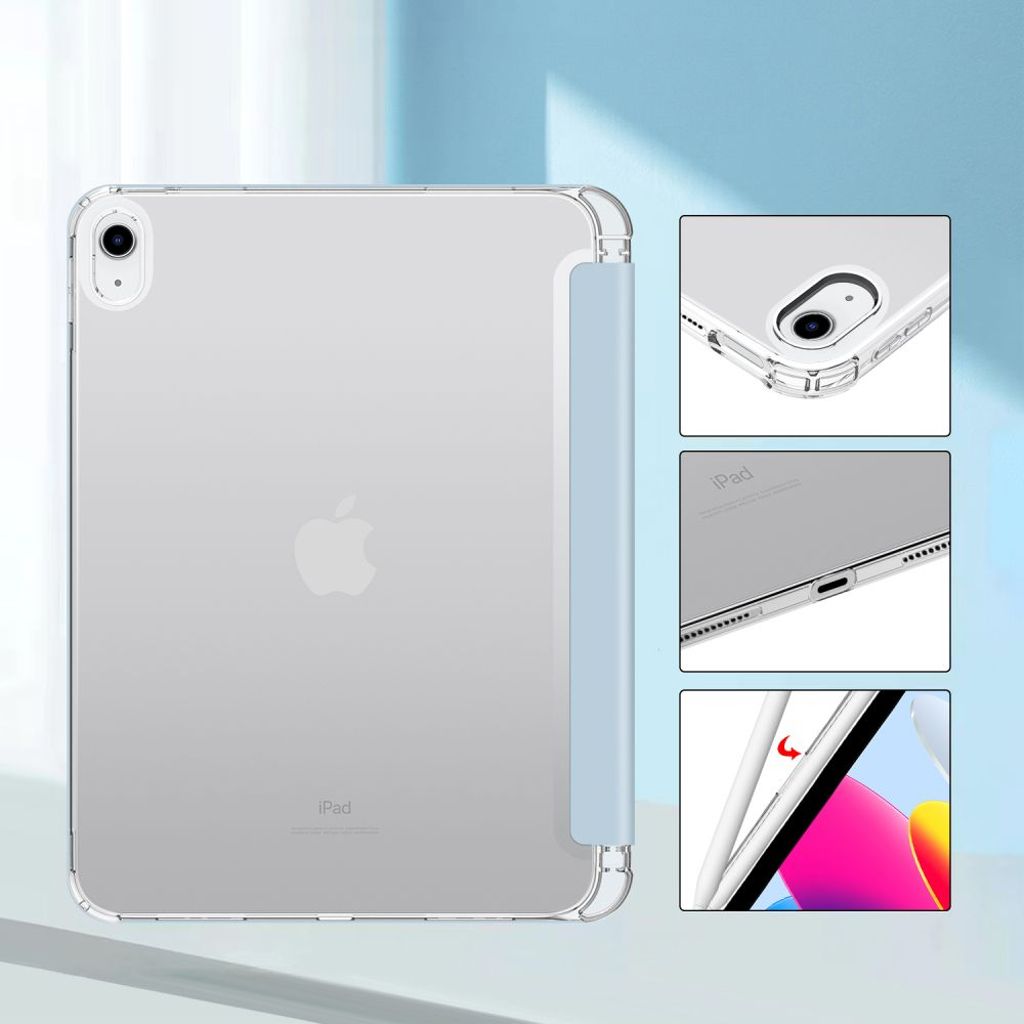 Tech-Protect SC Pen Hybrid Kotelo iPad 10th Gen 2022 10.9" - Vaaleansininen