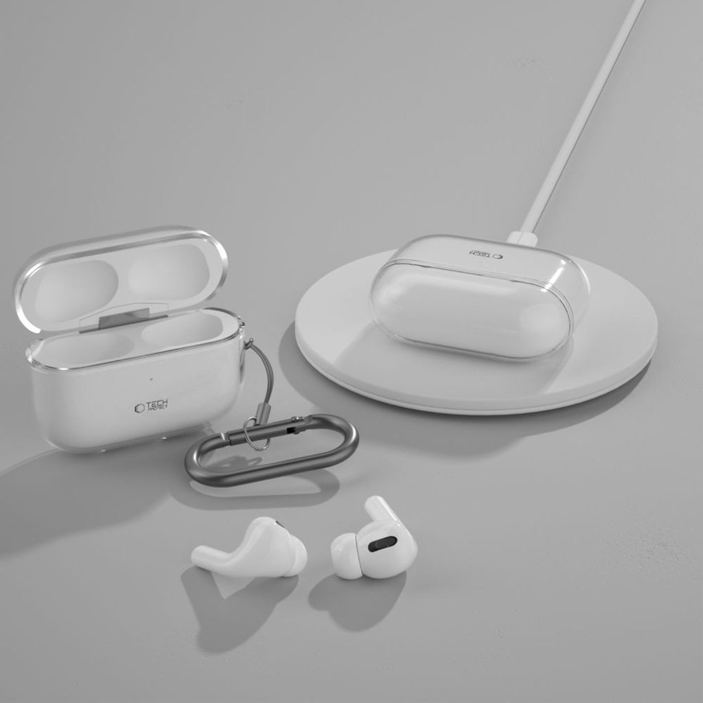 Tech-Protect FlexAir Case for AirPods Pro 1 / 2 - Clear