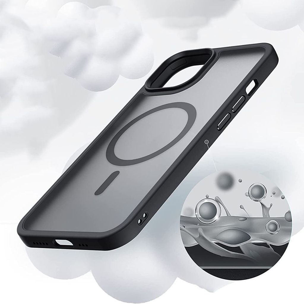Tech-Protect MagMat MagSafe Kuori iPhone 11 Pro Max - Matte Black