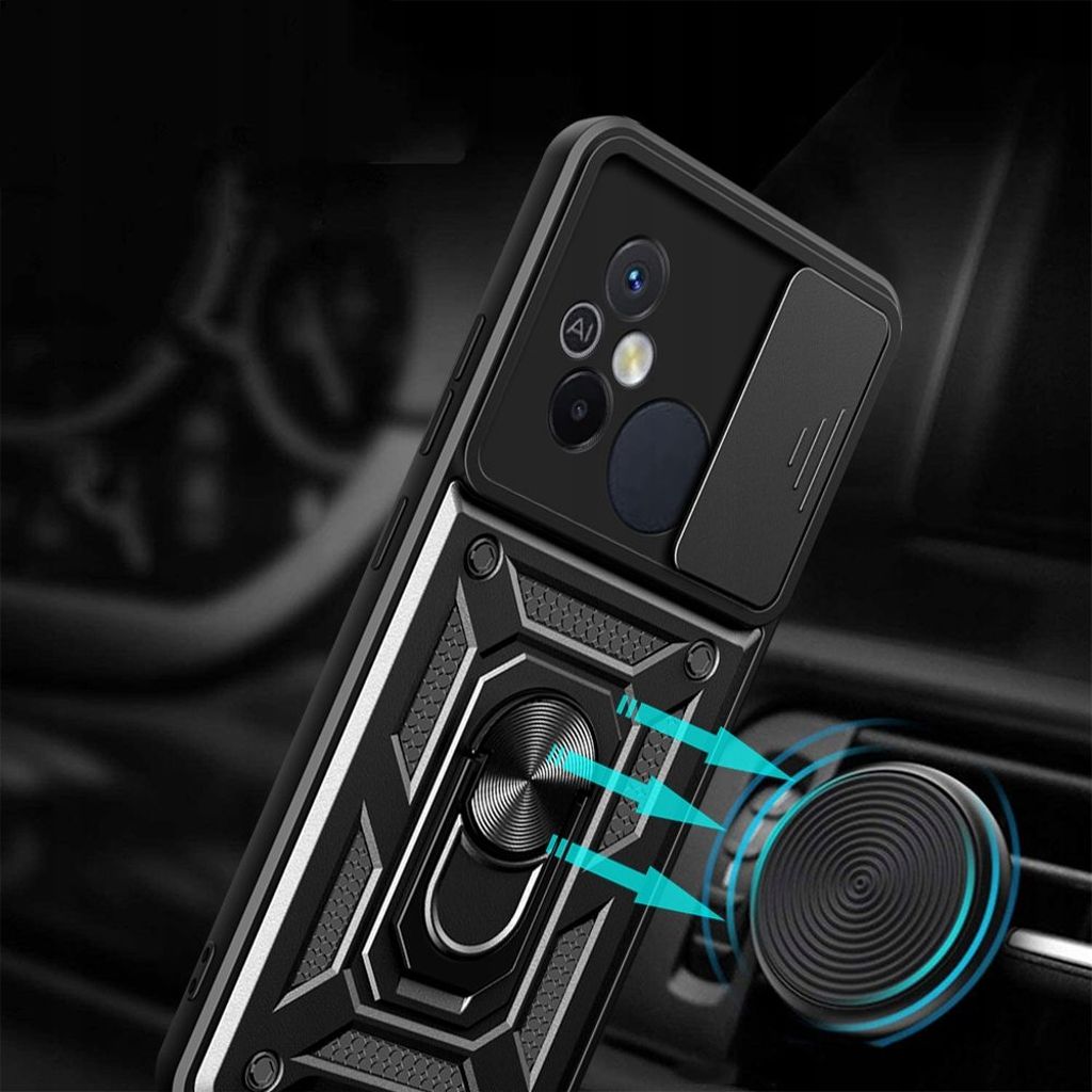 Tech-Protect CamShield Pro Skal till Xiaomi Redmi 12C - Svart