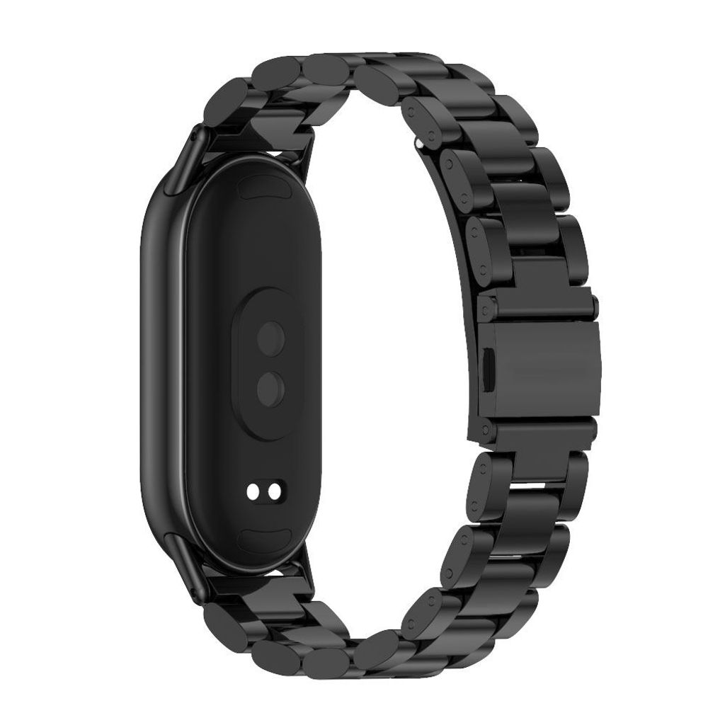 Tech-Protect Stainless Kockarmband till Xiaomi Smart Band 8/8 NFC - Svart