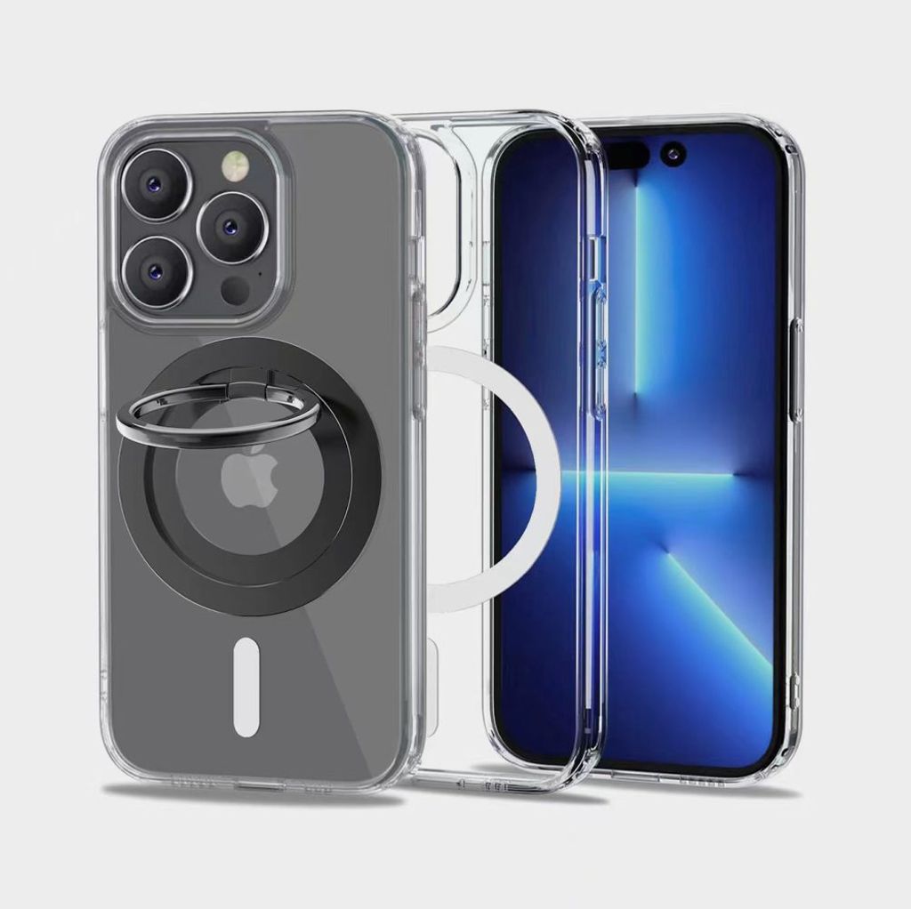 Tech-Protect MMR100 Magneettinen puhelinpidike/rengas MagSafe – Harmaa